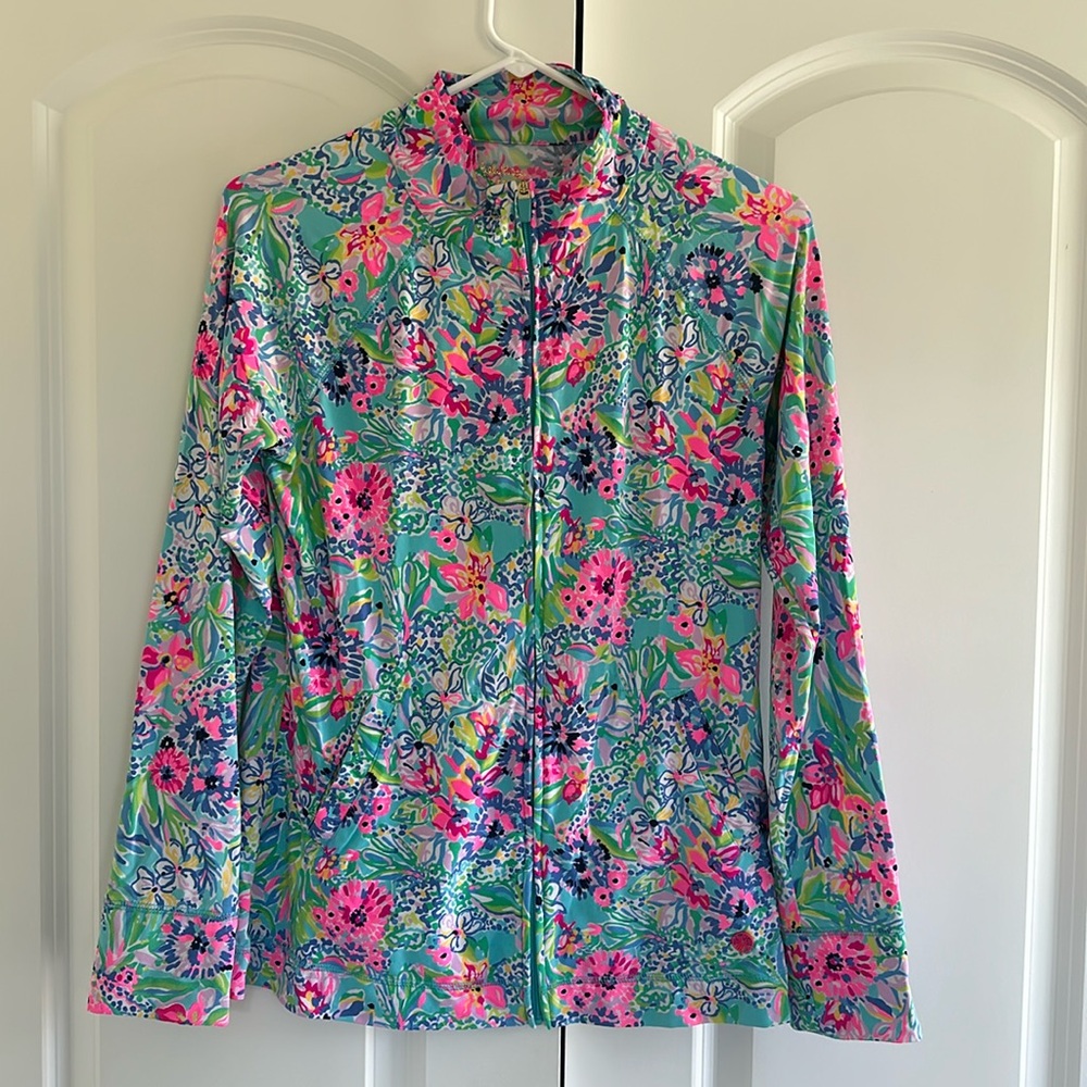 Lilly Pulitzer Luxletic full zip medium